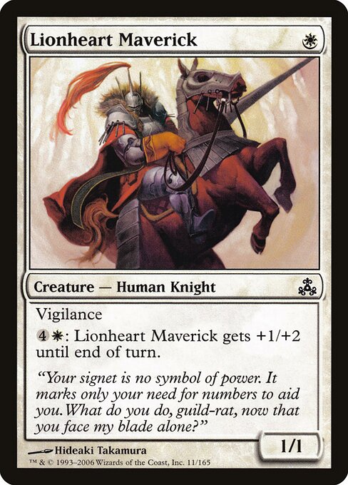 Lionheart Maverick — art by Hideaki Takamura
