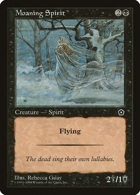 Moaning Spirit — art by Rebecca Guay