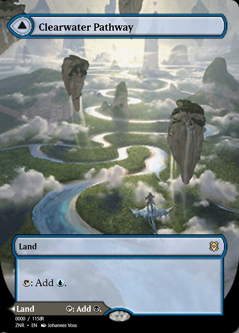 Clearwater Pathway // Murkwater Pathway — art by Johannes Voss