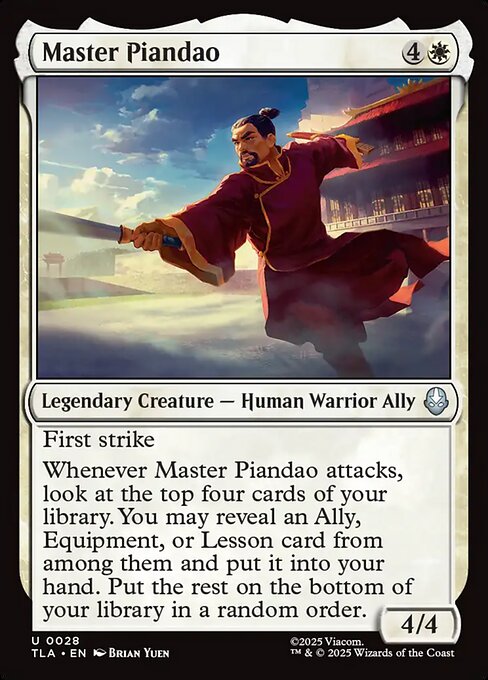 Master Piandao — art by Brian Yuen