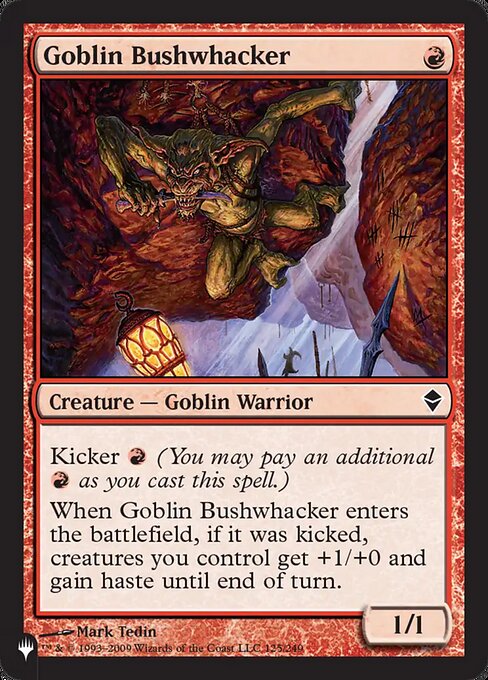 Goblin Bushwhacker — art by Mark Tedin