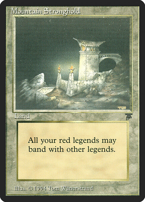 Mountain Stronghold — art by Tom Wänerstrand