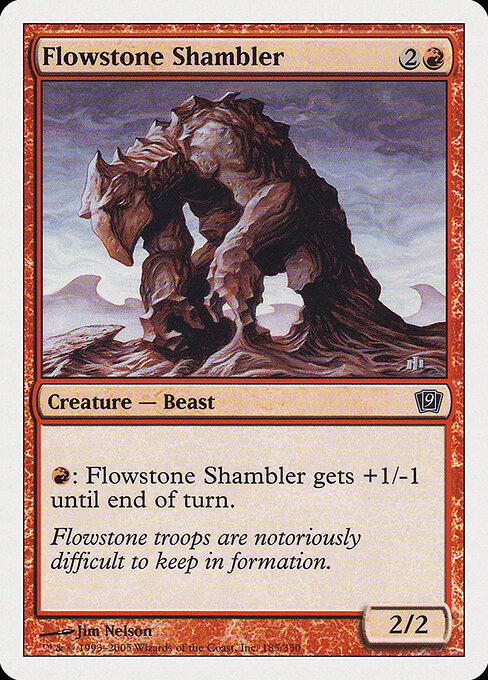 Flowstone Shambler — art by Jim Nelson