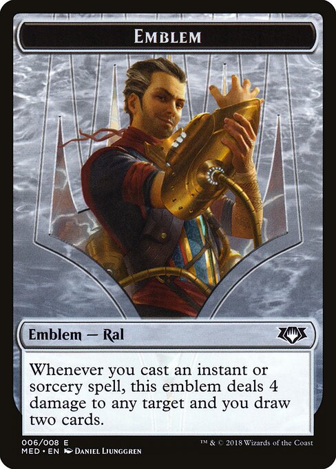 Ral, Izzet Viceroy Emblem — art by Daniel Ljunggren