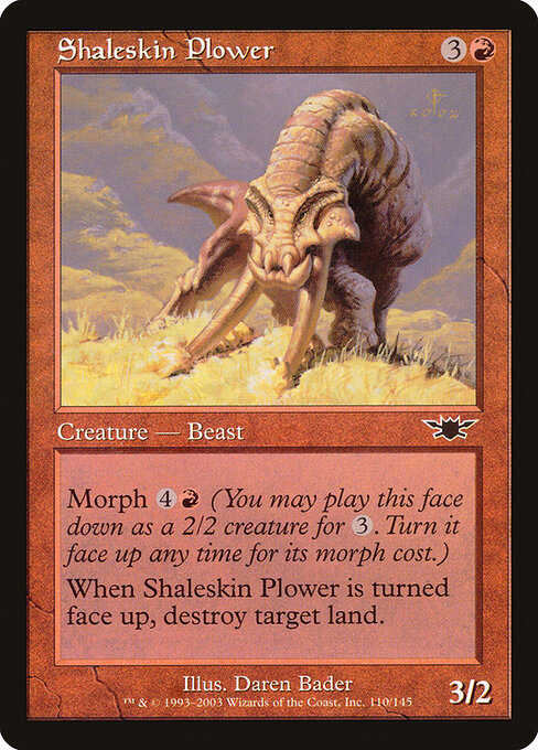 Shaleskin Plower — art by Daren Bader