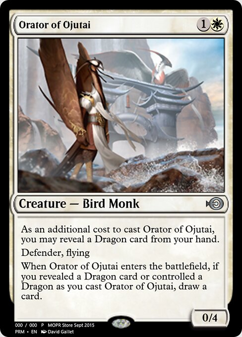 Orator of Ojutai — art by David Gaillet
