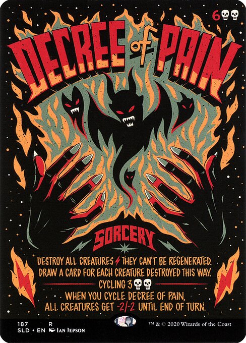 Decree of Pain — art by Ian Jepson