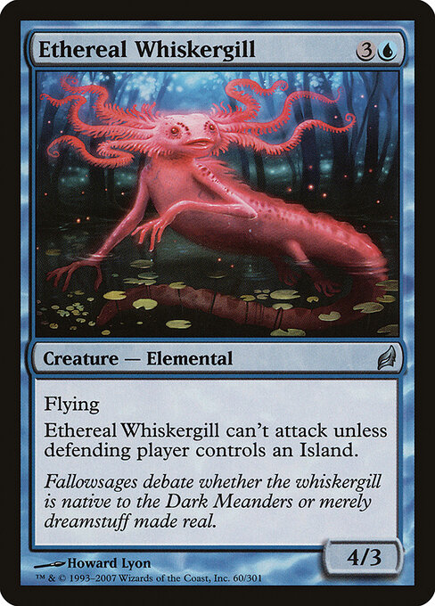 Ethereal Whiskergill — art by Howard Lyon