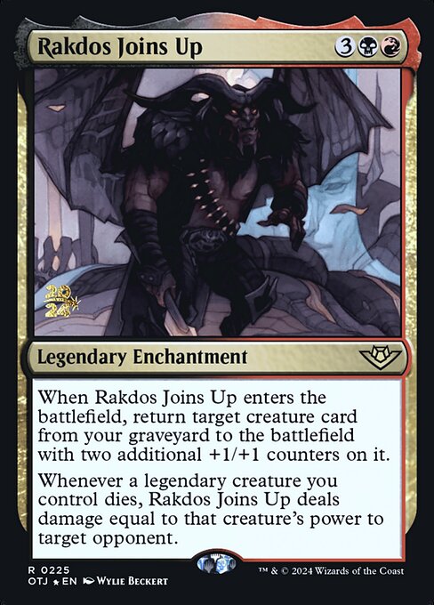 Rakdos Joins Up — art by Wylie Beckert