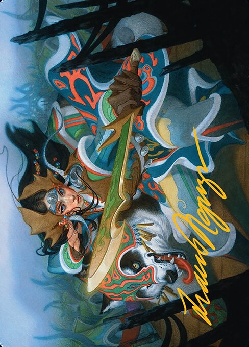 Eshki Dragonclaw // Eshki Dragonclaw — art by Tran Nguyen