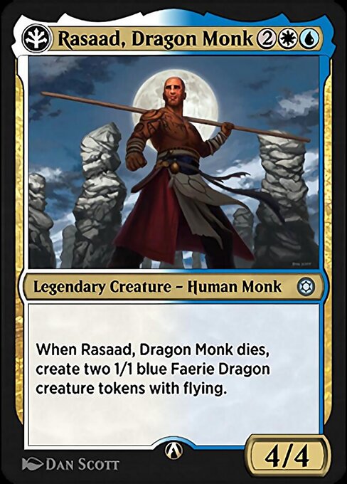 Rasaad, Dragon Monk — art by Dan Murayama Scott