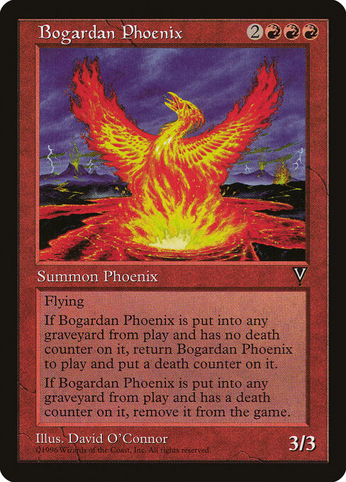Bogardan Phoenix — art by David O'Connor