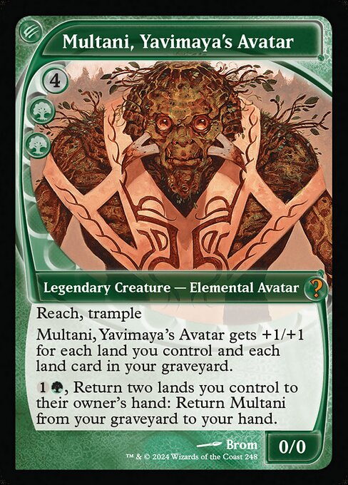 Multani, Yavimaya's Avatar — art by Brom