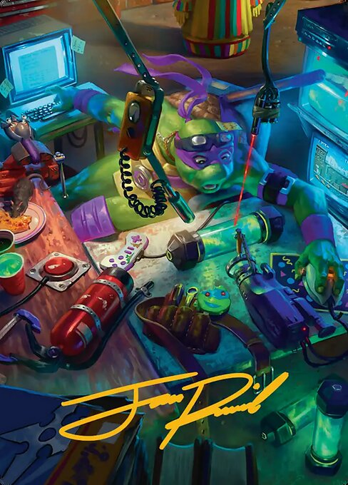 Donatello, the Brains // Donatello, the Brains — art by Jason Rainville