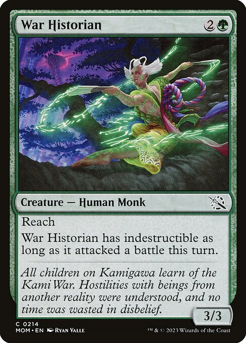War Historian — art by Ryan Valle