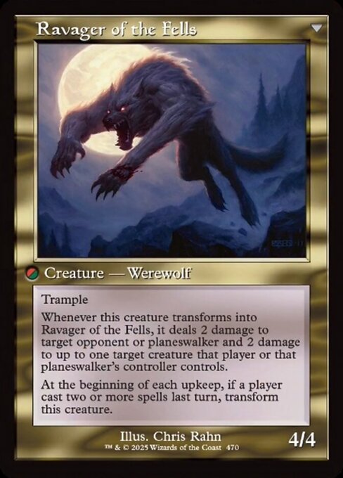 Huntmaster of the Fells // Ravager of the Fells — art by Chris Rahn