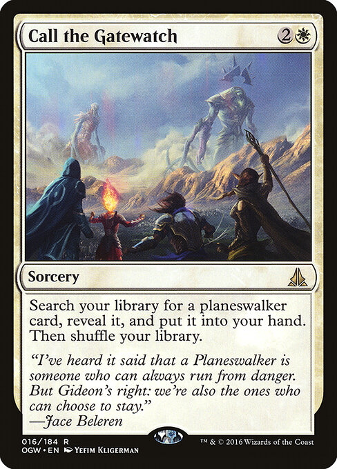 Call the Gatewatch — art by Yefim Kligerman