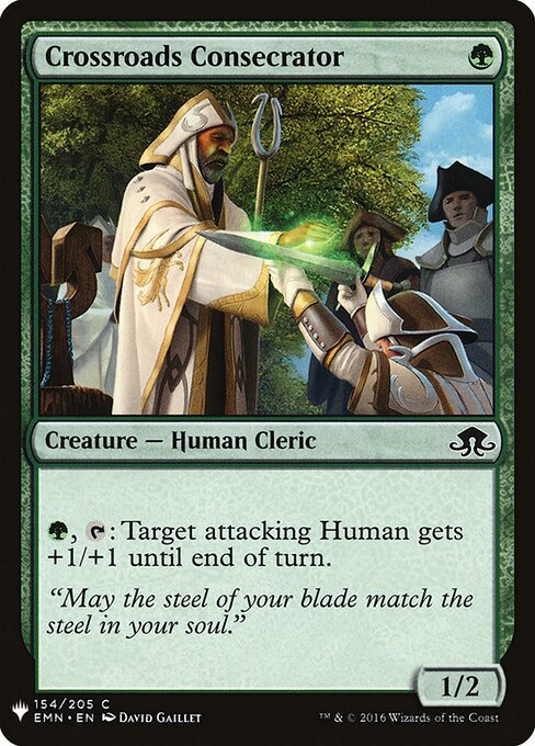 Crossroads Consecrator — art by David Gaillet
