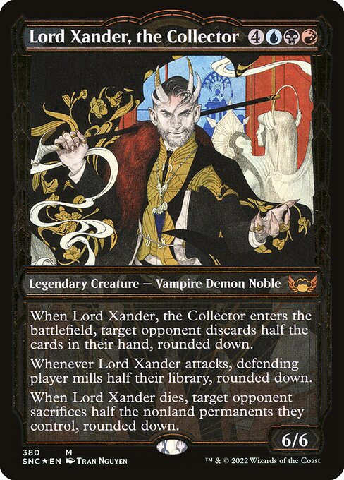 Lord Xander, the Collector — art by Tran Nguyen