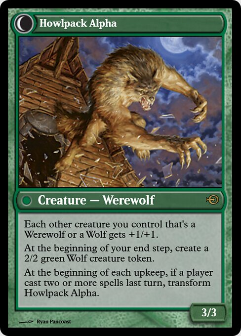 Mayor of Avabruck // Howlpack Alpha — art by Ryan Pancoast