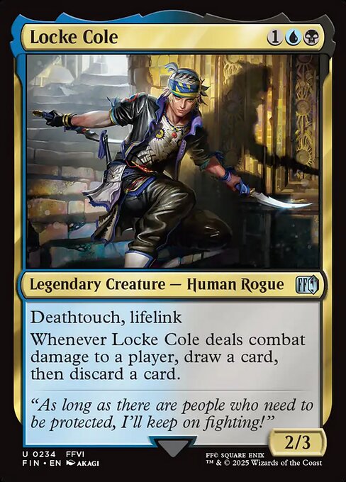 Locke Cole — art by AKAGI