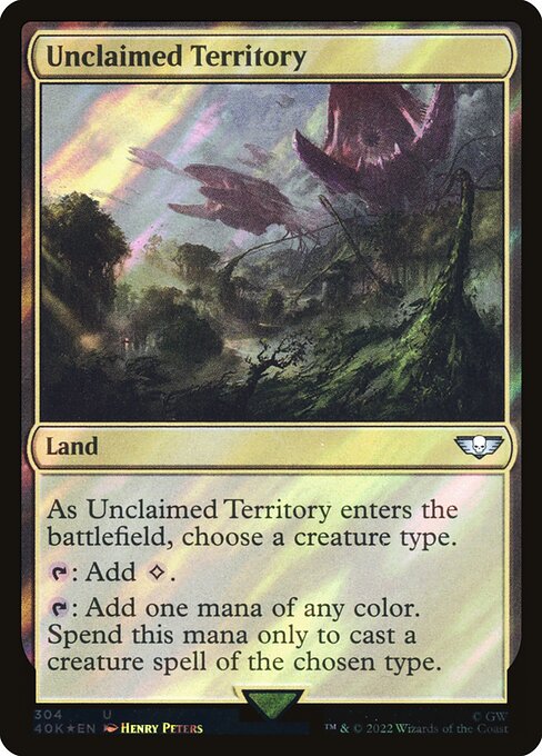 Unclaimed Territory — art by Henry Peters