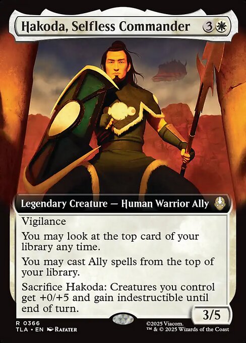 Hakoda, Selfless Commander — art by Rafater