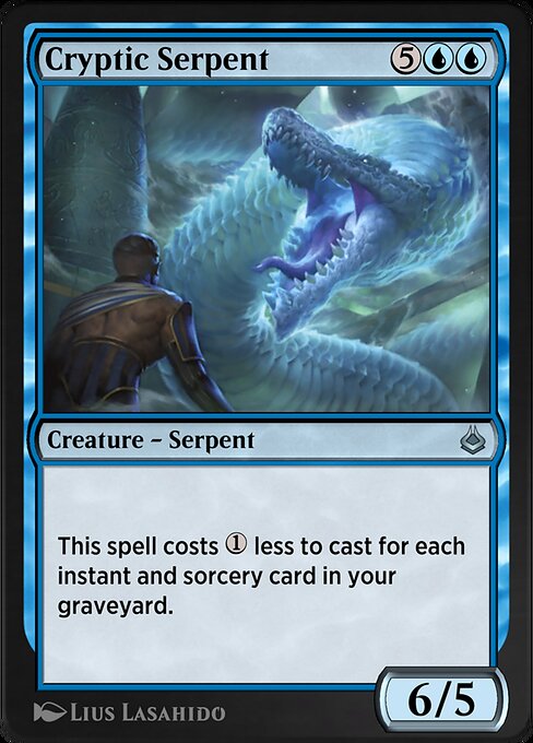 Cryptic Serpent — art by Lius Lasahido