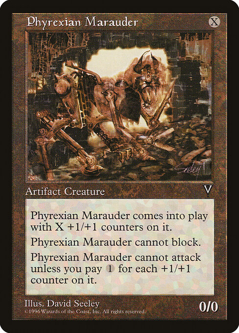 Phyrexian Marauder — art by David Seeley