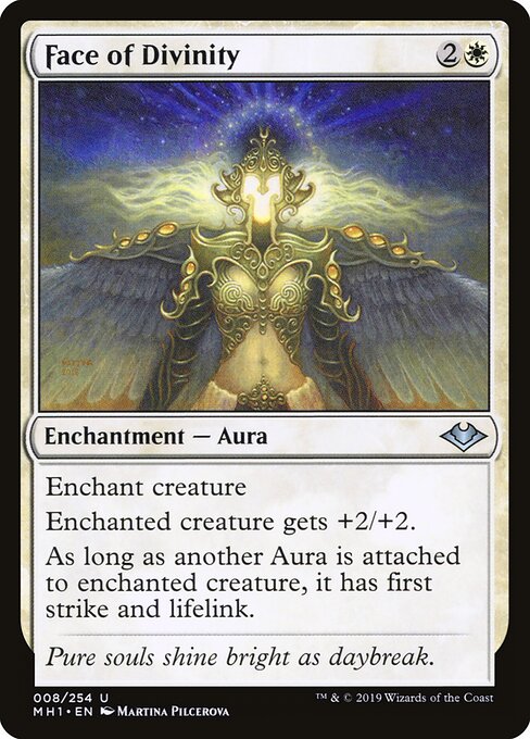 Face of Divinity — art by Martina Pilcerova
