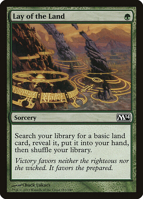 Lay of the Land — art by Chuck Lukacs