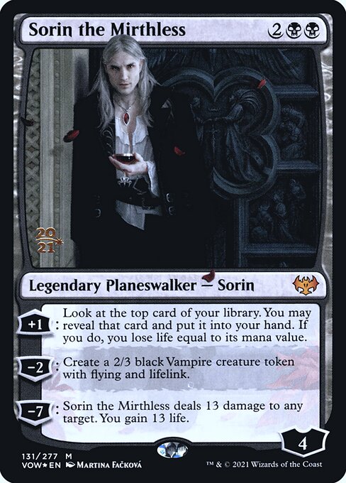 Sorin the Mirthless — art by Martina Fačková