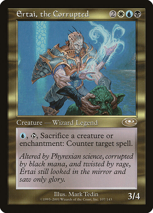 Ertai, the Corrupted — art by Mark Tedin