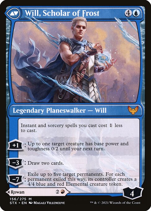 Rowan, Scholar of Sparks // Will, Scholar of Frost — art by Magali Villeneuve