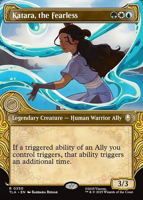 Katara, the Fearless — art by Barbara Rosiak