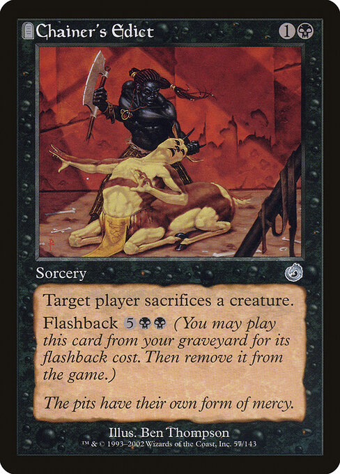 Chainer's Edict — art by Ben Thompson