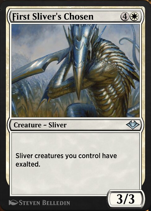 First Sliver's Chosen — art by Steven Belledin