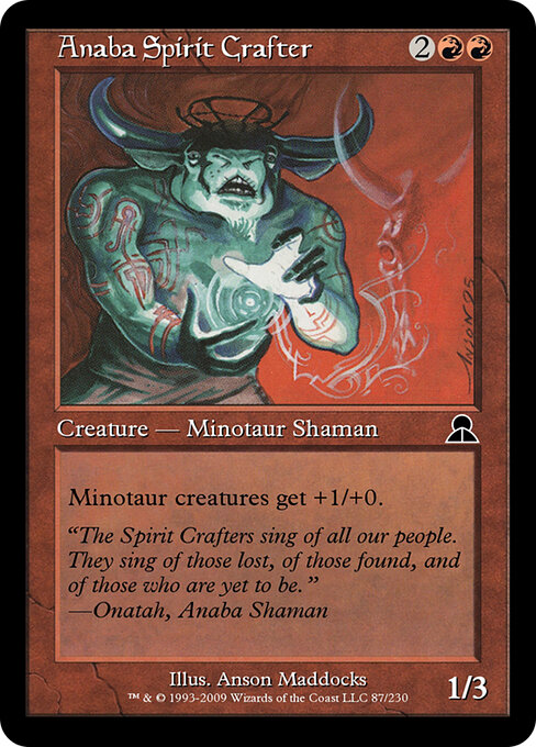 Anaba Spirit Crafter — art by Anson Maddocks
