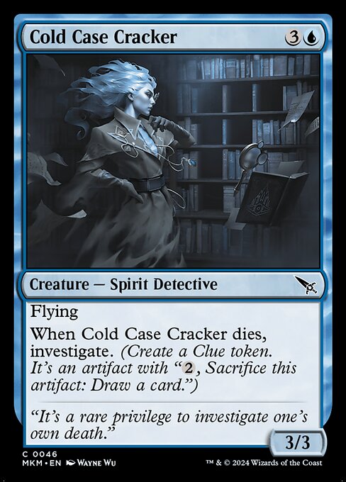 Cold Case Cracker — art by Wayne Wu