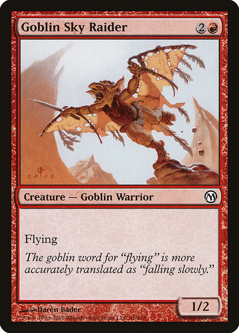 Goblin Sky Raider — art by Daren Bader