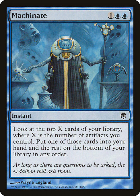 Machinate — art by Wayne England