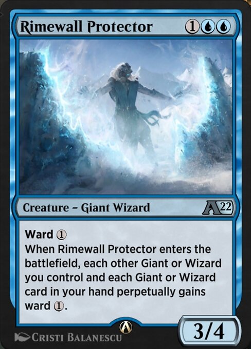 Rimewall Protector — art by Cristi Balanescu