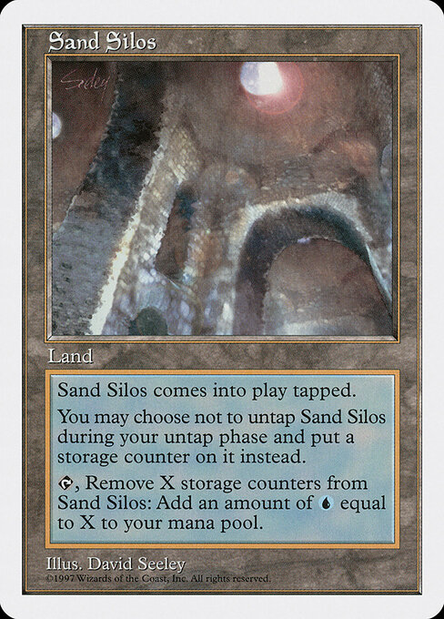 Sand Silos — art by David Seeley