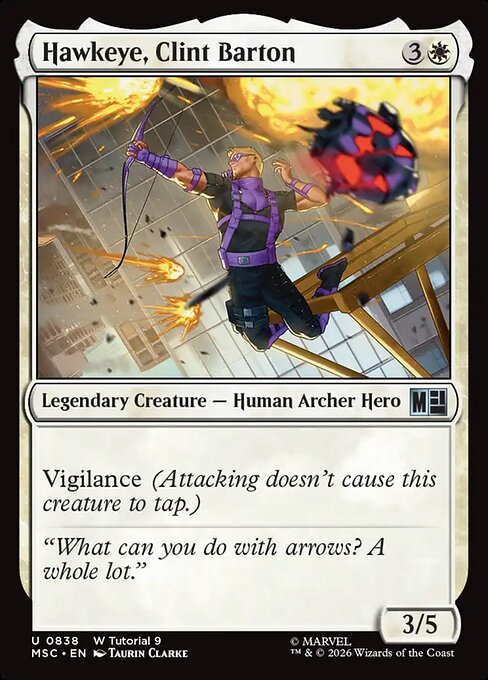 Hawkeye, Clint Barton — art by Taurin Clarke