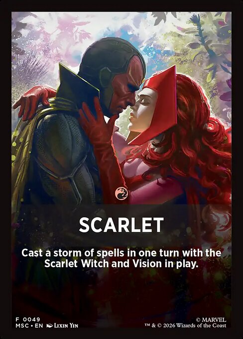 Scarlet — art by Lixin Yin