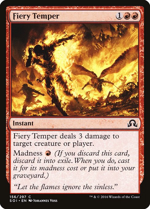 Fiery Temper — art by Johannes Voss