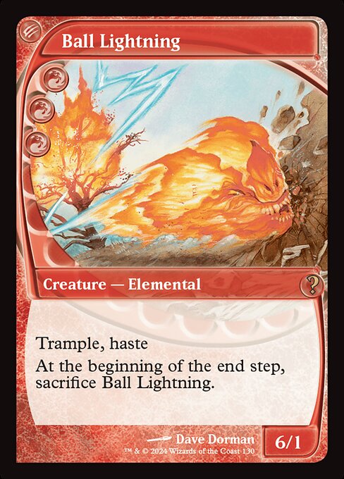 Ball Lightning — art by Dave Dorman