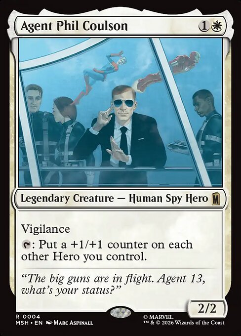 Agent Phil Coulson — art by Marc Aspinall