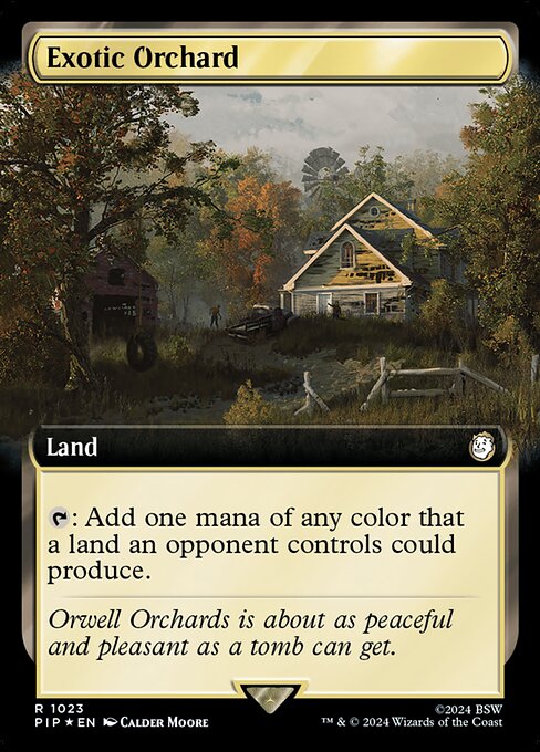 Exotic Orchard — art by Calder Moore