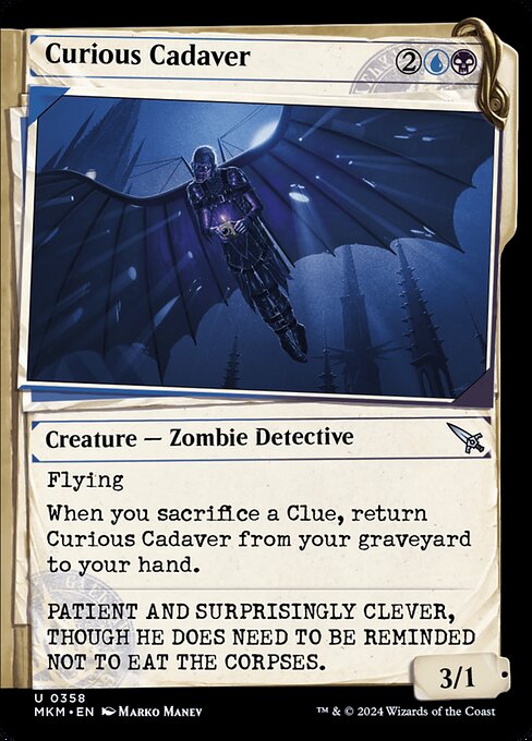 Curious Cadaver — art by Marko Manev